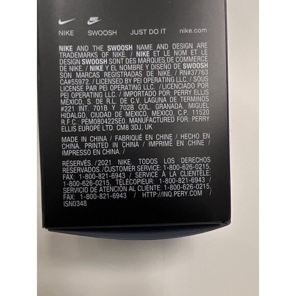 NEW! Nike Swim Goggle One Size OS Active Blue Adjustable - Picture 3 of 4